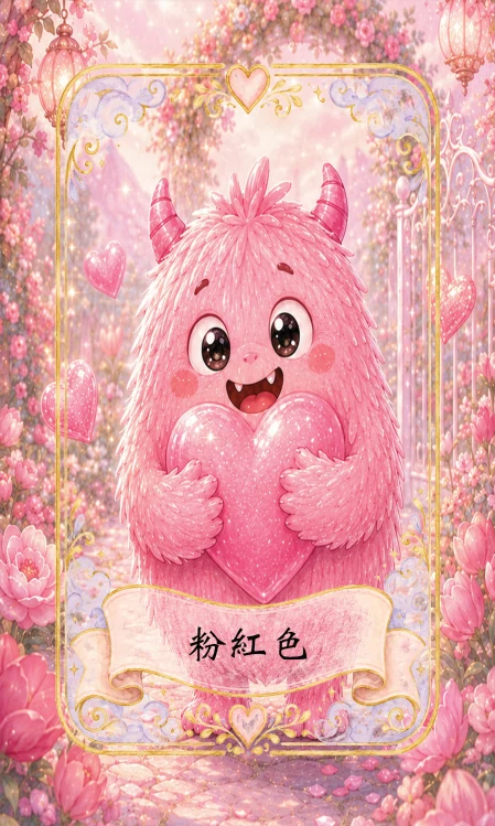 小小元辰宮™情緒探索卡・粉紅色
