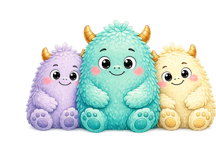 小小元辰宮™ 情緒小怪獸 Luppy™ 與夥伴