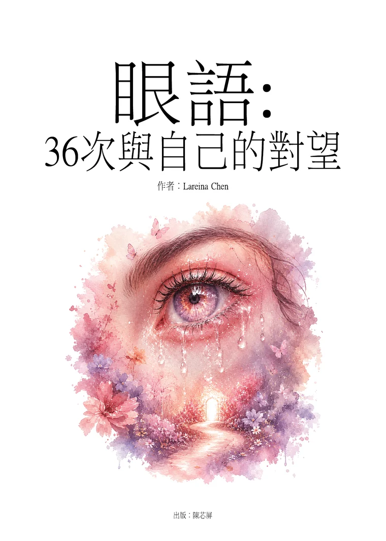 《眼語：36次與自己的對望》書封 — Lareina Chen 著
